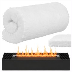 Vată ceramică pentru bioșemineu 30 x 20 x 3 cm