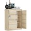 Comodă modernă fără mânere S-2 - diverse opțiuni de culoare - Culoare: antracit mix artisan