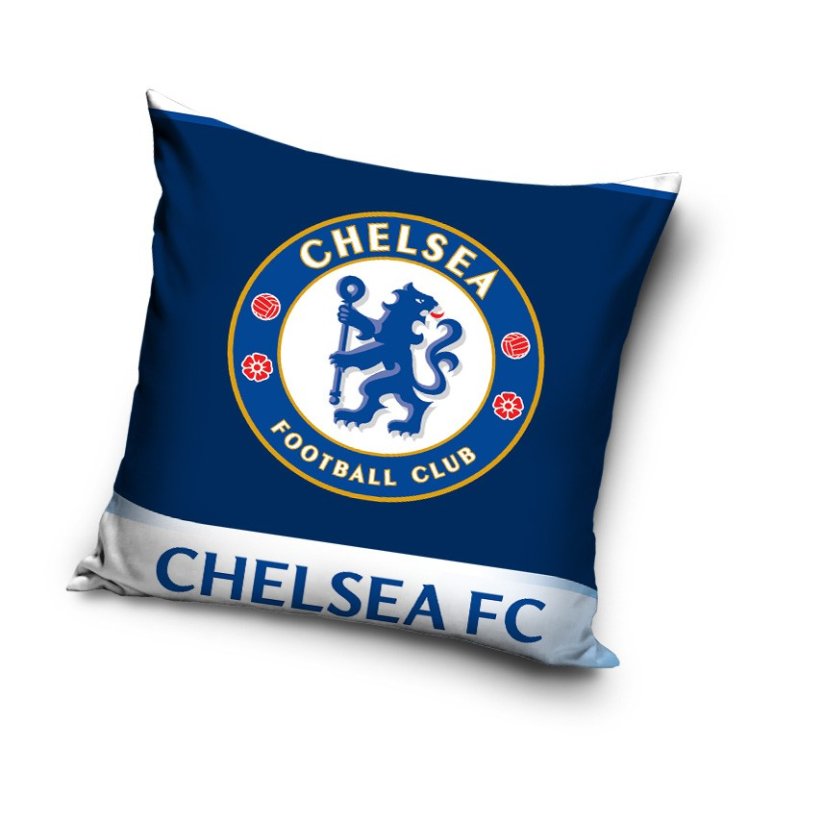 Fotbalový modrý polštář FC Chelsea