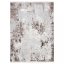 Beige-grauer Teppich im Vintage-Design