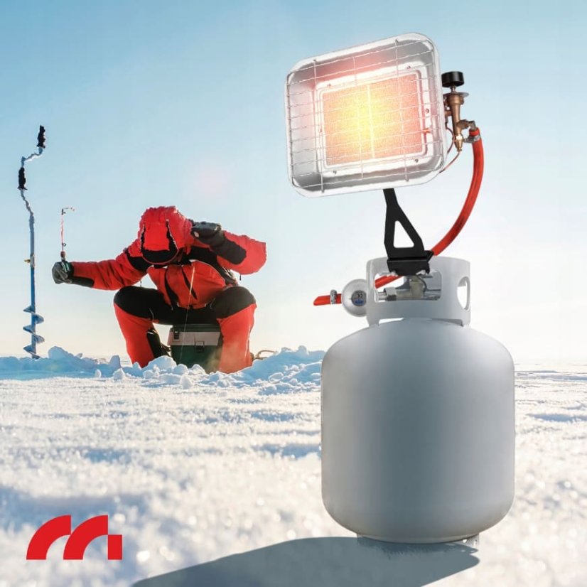 4,5 kW plinski grelnik na propan-butan + cev in regulator