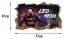 Autocolant de perete 3D - Lionel Messi 47x77 cm