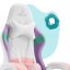 Scaun gaming pentru copii Rainbow culoare pastel