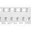Șmirghel velcro 115 x 230 mm, K40, 5 buc, cu găuri 54H001 GRAFIT