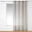 Beiger Vorhang mit elegantem Muster SAHARA 140x240 cm