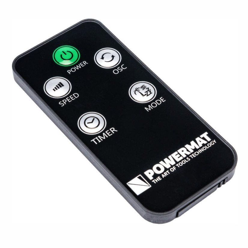 Vežový ventilátor s výkonom 90 W Powermat Grey Tower-120