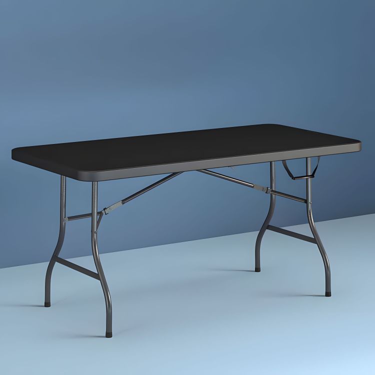 Tavolo pieghevole da catering 180 cm - nero