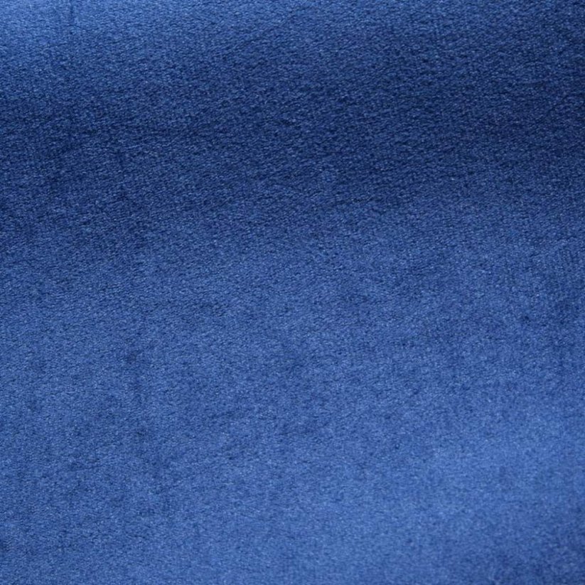 Едноцветни пердета от синьо кадифе - Размер: 300 cm