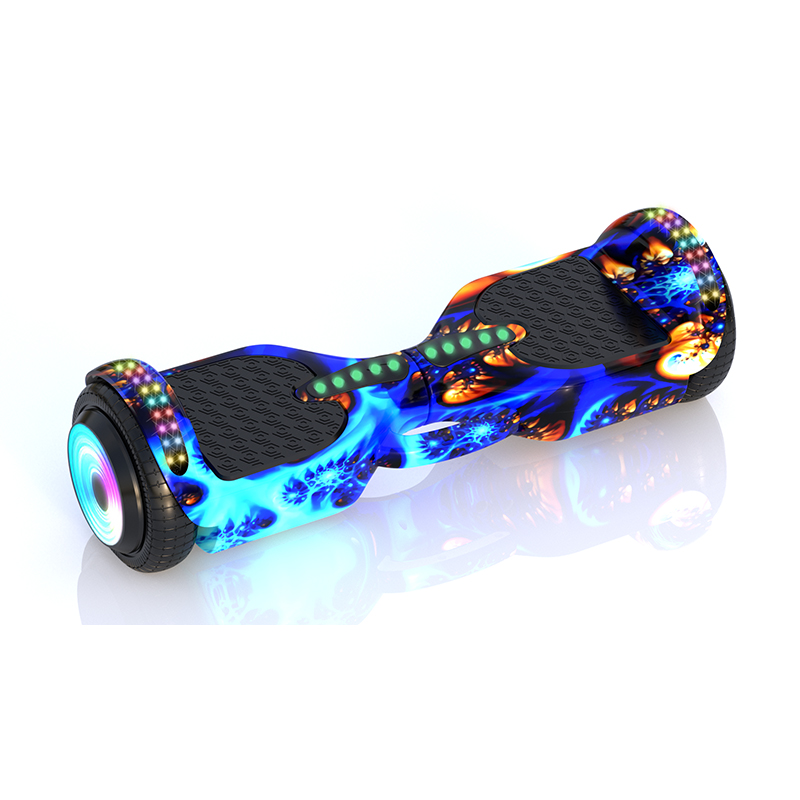 Hoverboard electric cu motive graffiti colorate - Bluetooth, LED, 250 W