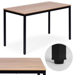 Küchentisch Eiche 120 x 60 cm - Universaltisch für 4-5 Personen