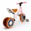 Gyermek egyensúlyozó tricikli rózsaszínben ECOTOYS