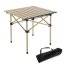 Skládací kempingový stůl s textilním potahem – 53 x 51 x 50 cm