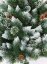 Zadivljujući lagano snijegom prekriveni bor na deblu 220 cm
