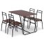 Jídelní set - stůl + 4 židle PAŘÍŽ