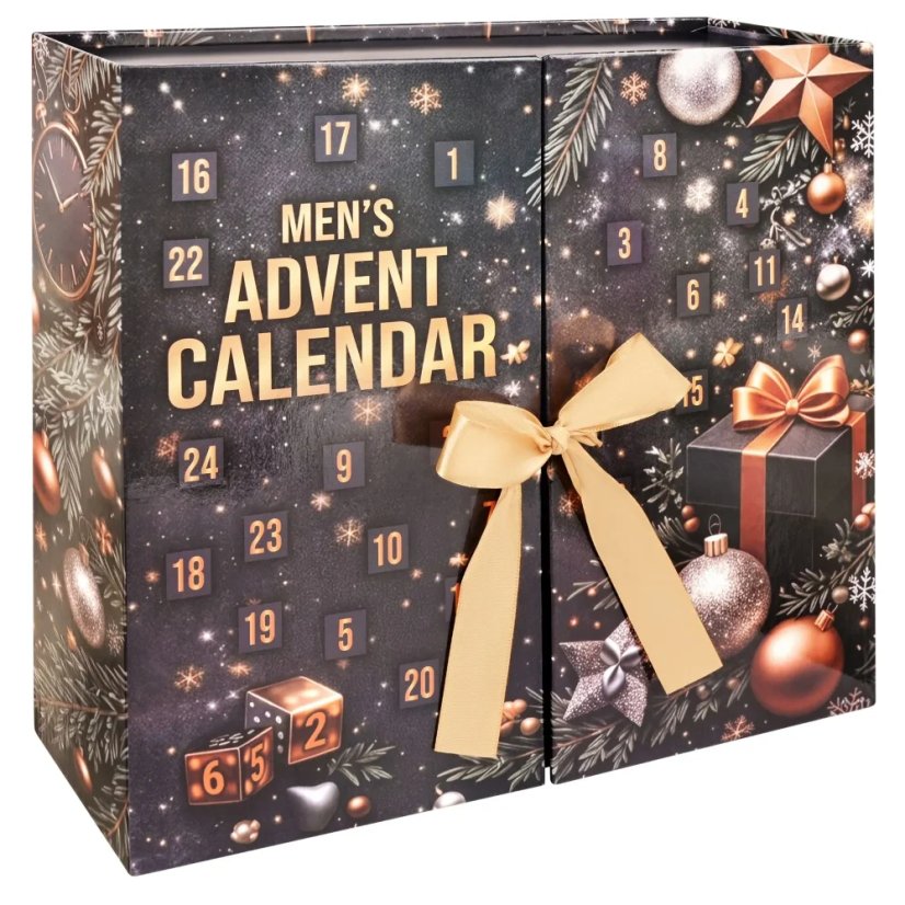 Adventní kalendář pro muže s 24 dárky a překvapeními