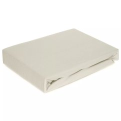 Lenzuolo con angoli SOFT – lenzuolo elasticizzato color crema