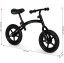 Detský balančný bicykel - odrážadlo v čiernej farbe