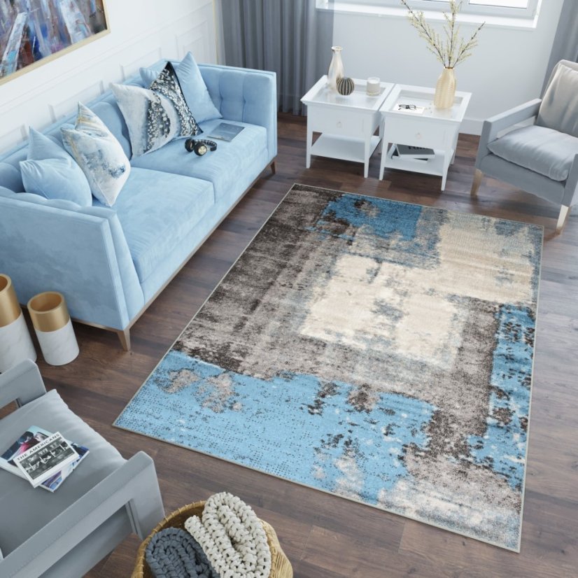 Szőnyeg lenyűgöző nyomtatással