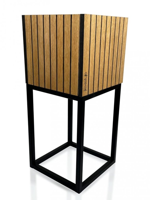 Ghiveci de flori modern din colectia FIORINO 22x22x50 cm