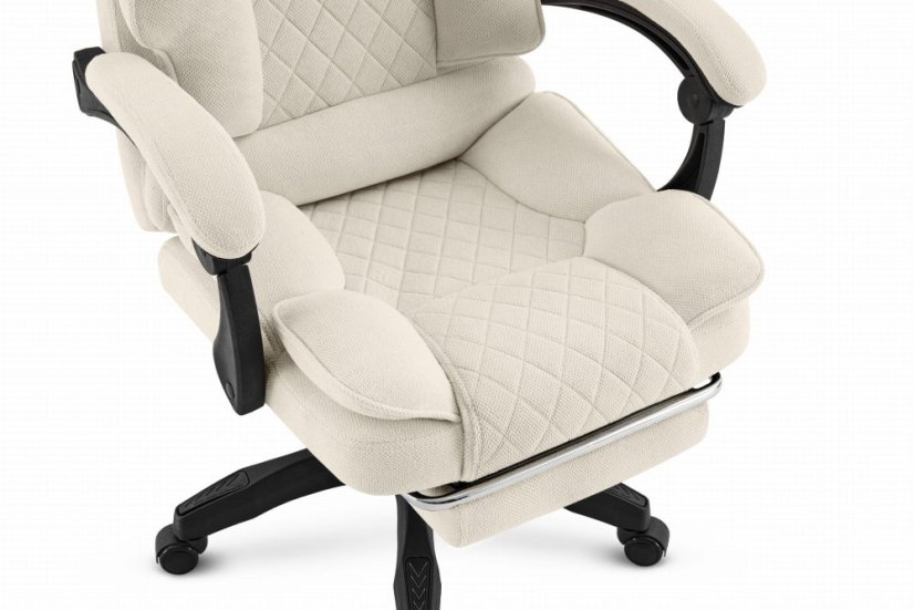 Sedia ergonomica per ufficio HC-1031 Ecru