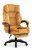 Ergonomická kancelárska stolička HC-1031 s podnožkou - horčicovo-žltá