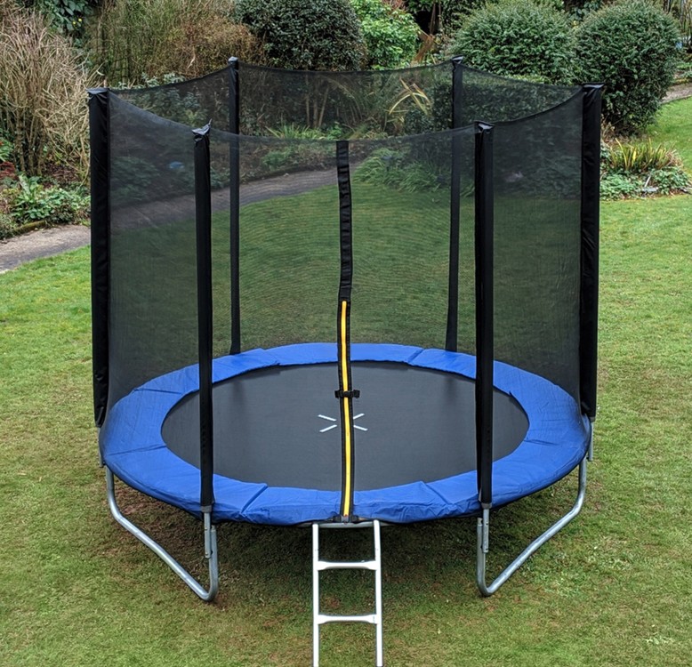 Kvalitná záhradná trampolína 244 cm