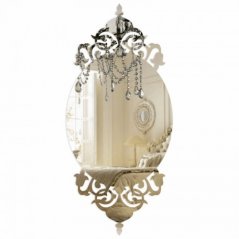 Elegantno ljepljivo ogledalo za spavaću sobu