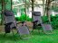Klappbarer und verstellbarer Gartenliegestuhl