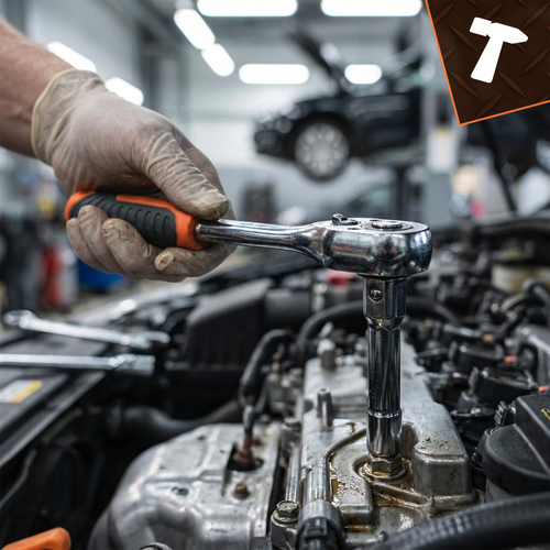 Set de unelte Bigstren cu 46 de piese în trusă