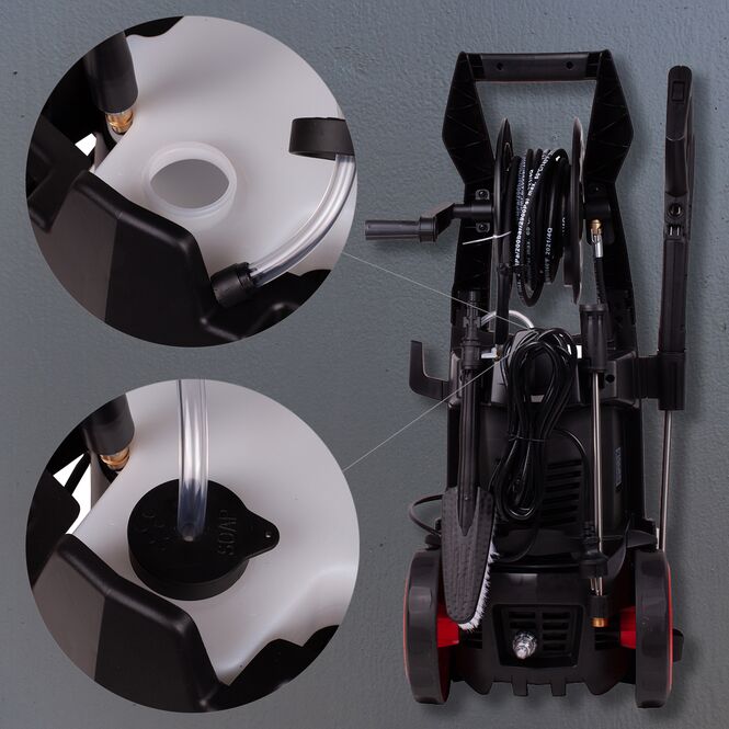 Tlakový čistič ( vapka ) MalTec M7.2500-IND Turbo Power Control
