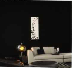 Ceas dreptunghiular cu ornamente