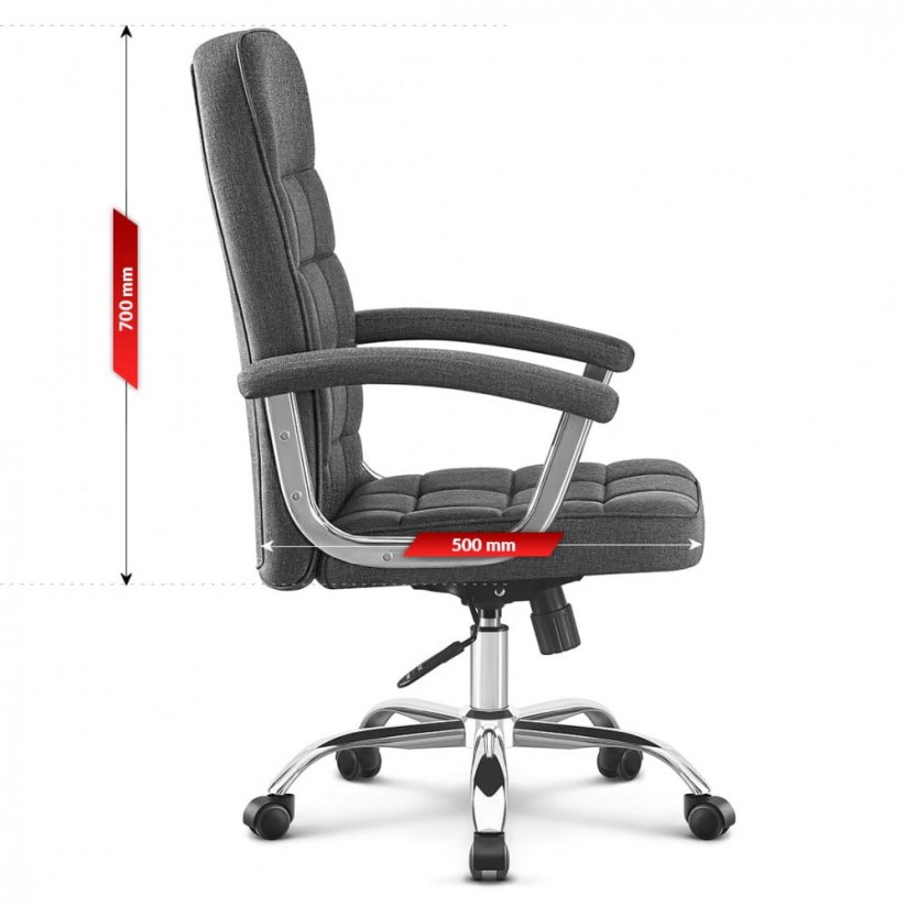 Forgó irodai szék HC-1020 GREY