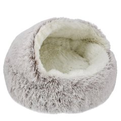Kočičí pelíšek se stříškou - 60 cm