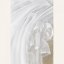 Biela záclona FRILLA s volánmi na stieborné priechodky 140 x 280 cm