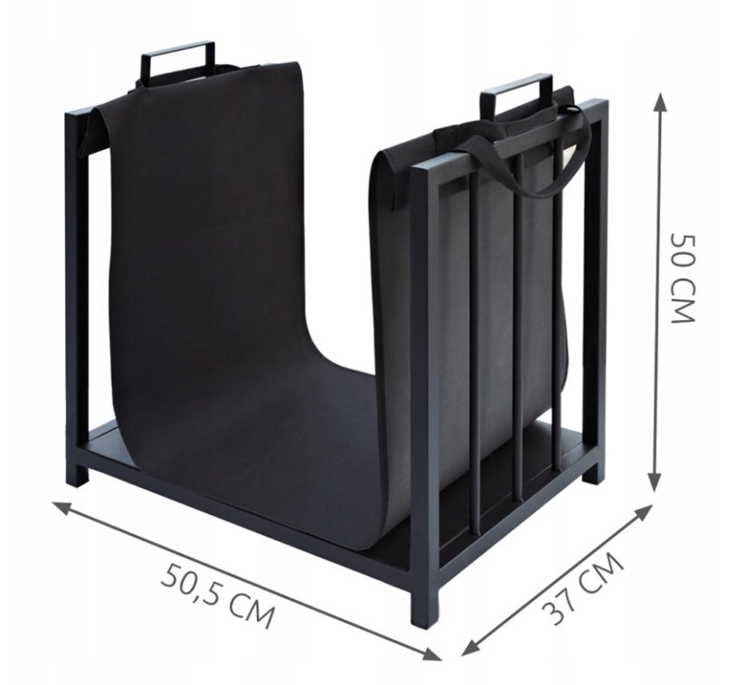 Ständer für Brennholz 50,5 x 37 x 50 cm