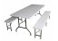 Set de 2 bănci pliabile pentru catering 180 cm