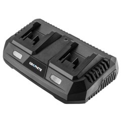 Dvojitá nabíjačka pre batérie Energy + 58G085 GRAPHITE