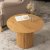 Tavolino rotondo MAYLIN in rovere