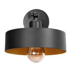 Zidna lampa u potkrovlju s 1 svjetlosnom točkom