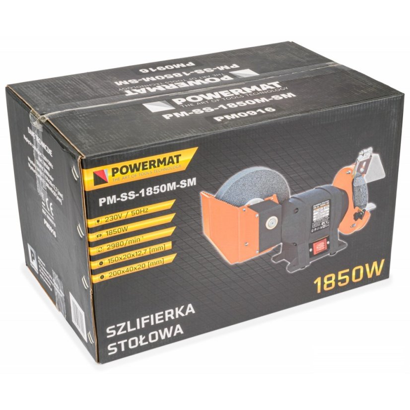 Doppelschleifer mit 1850W Leistung PM-SS-1850M-SM