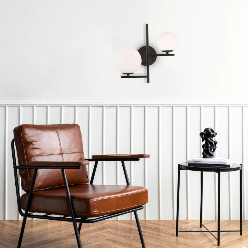 Interiérové elegantné nástenné svietidlo 25W