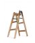 Drevený dvojitý rebrík 2 x 3 s nosnosťou 150 kg Drevený dvojitý rebrík 2 x 3 s nosnosťou 150 kg
