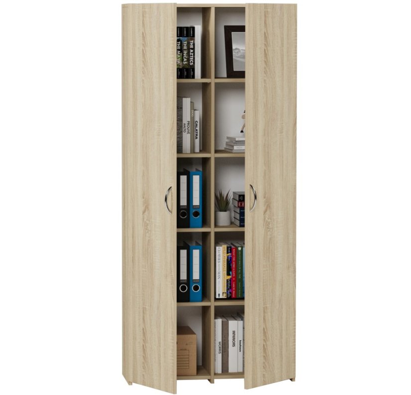 Raft pentru dulap de birou MODERN B-80-2D - diverse modele de culori