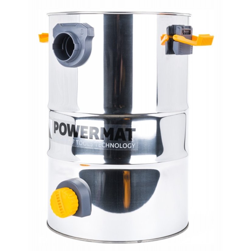 Průmyslový vysavač PM-OD-30M FC o výkonu 1600W Dry/Wet + třepačka filtru