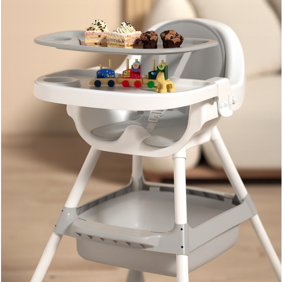 Praktická detská stolička na kŕmenie 3v1