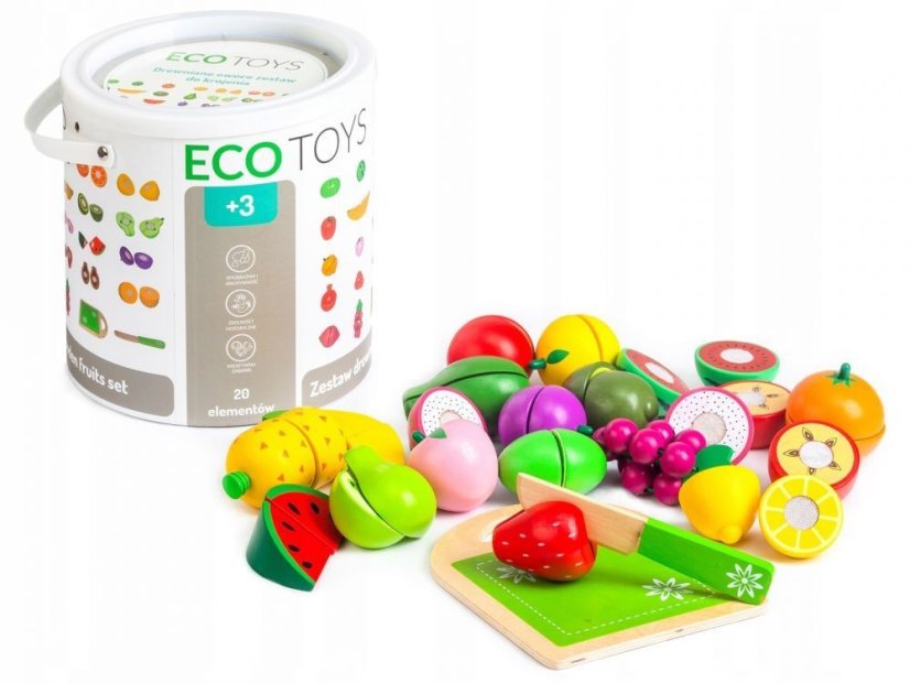 Sada ovoce do kuchyňky Ecotoys