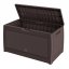 Ladă de depozitare pentru grădină Rato 310 l - aspect rattan, impermeabilă