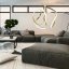 Elegantné moderné LED stropné svietidlo s diaľkovým ovládaním