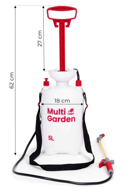 Tlakový postrekovač s objemom 5 litrov