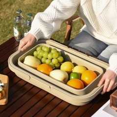 Coș de picnic pliabil 3in1